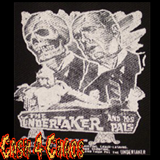Undertaker & His Pals 3" x 4" Screened Canvas Patch "Unfinished"
