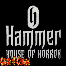 Hammer (House of Horror) 3.5" x 3.5" Screened Canvas Patch "Unfinished"