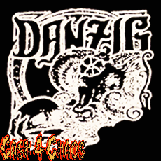 Danzig (Goat) 4" x 4" Screened Canvas Patch "Unfinished"