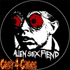 Alien Sex Fiend 2.25" BIG Button/Badge/Pin BB22