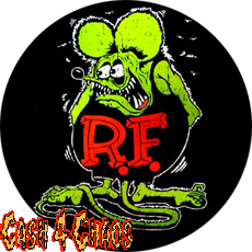 Rat Fink 2.25" Pin / Button / Badge