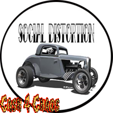 Social Distortion 1" Button/Badge/Pin b346