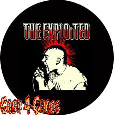 The Exploited 2.25" BIG Button/Badge/Pin BB355