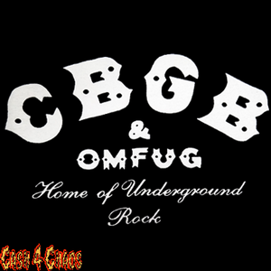 CBGB Screened Canvas Back Patch