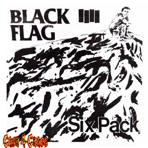 Black Flag Screened Canvas Back Patch