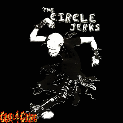 Circle Jerks Screened Canvas Back Patch