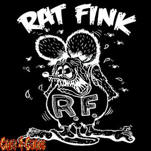 Rat Fink Screened Canvas Back Patch