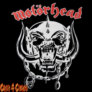 Motorhead Screened Canvas Back Patch