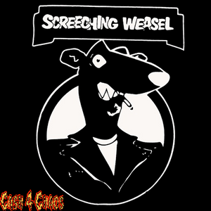 Screeching Weasels Screened Canvas Back Patch