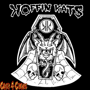 Koffin Kats Screened Canvas Back Patch