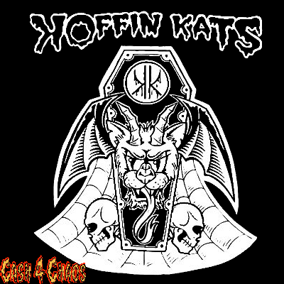 Koffin Kats Screened Canvas Back Patch