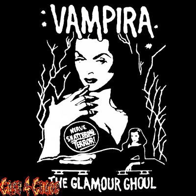 Vampira Screened Canvas Back Patch