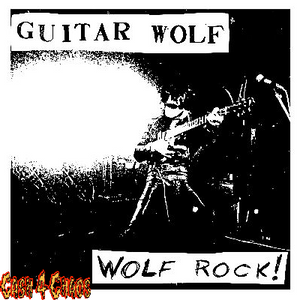 Guitar Wolf Screened Canvas Back Patch