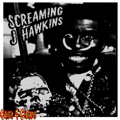 Screamin' Jay Hawkins Screened Canvas Back Patch