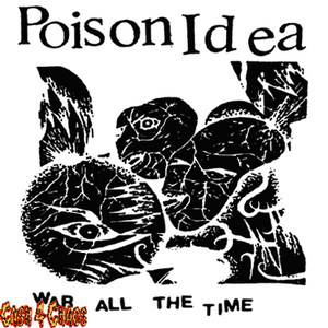 Poison Idea Screened Canvas Back Patch