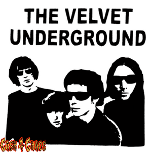 Velvet Underground Screened Canvas Back Patch