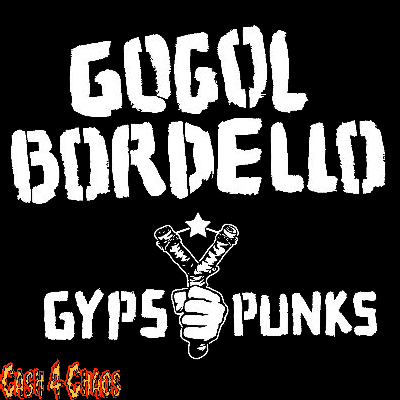 Gogol Bordello Screened Canvas Back Patch