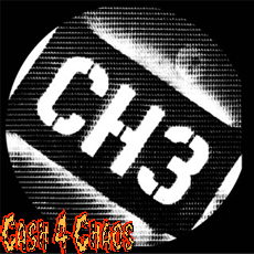 Channel 3 1" Pin  / Button / Badge b03