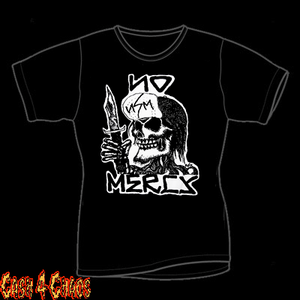 No Mercy Psycho Logo Design Baby Doll Tee