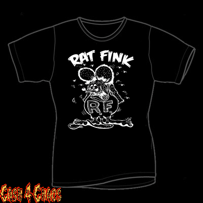 Rat Fink Big Daddy Ed Roth Mascot Design Baby Doll Tee