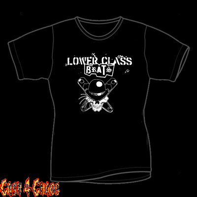 Lower Class Brats Logo Design Baby Doll Tee