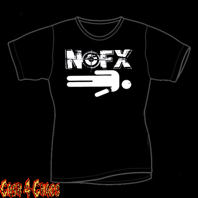 NOFX Broken Arm Logo Design Tee