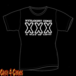 Straight Edge "A way of Life" (XXX) Design Tee