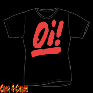 Oi! English Greeting "Hello" Red Design Tee