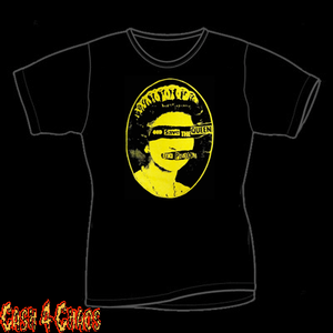 Sex Pistols "God Save The Queen" Yellow Design Tee