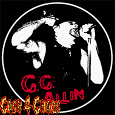 GG Allin 1" Pin / Button / Badge #B202