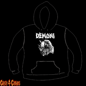 Demons' Dario Argento Italian Movie Poster Design Screen Printed Pullover Hoodie