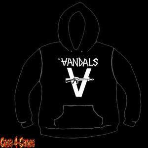 The Vandals "Peace Thru Vandalism" Design Screen Printed Pullover Hoodie