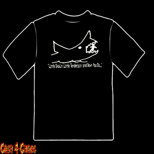 Jaws "Little Shakin, Little Tenderizing, And Down You Go" Design Tee