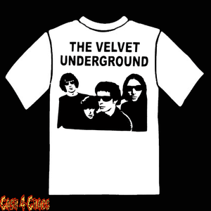 Velvet Underground Band (Lou Reed) Design Tee