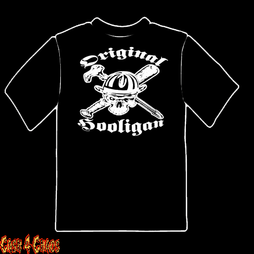 Original Hooligan Design Logo Design Tee