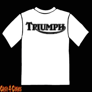 Triumph Black Logo Design Tee