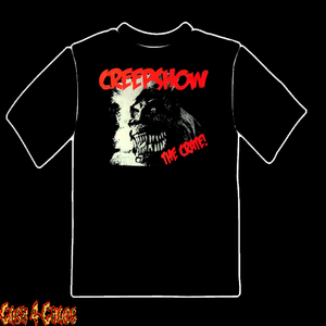 Creepshow The Movie "The Crate" Red & White Design Tee