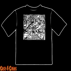 Wood Burning "Danta's Inferno" Design Tee