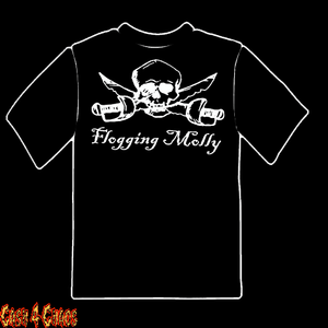 Flogging Molly "Pirate Logo" Design Tee